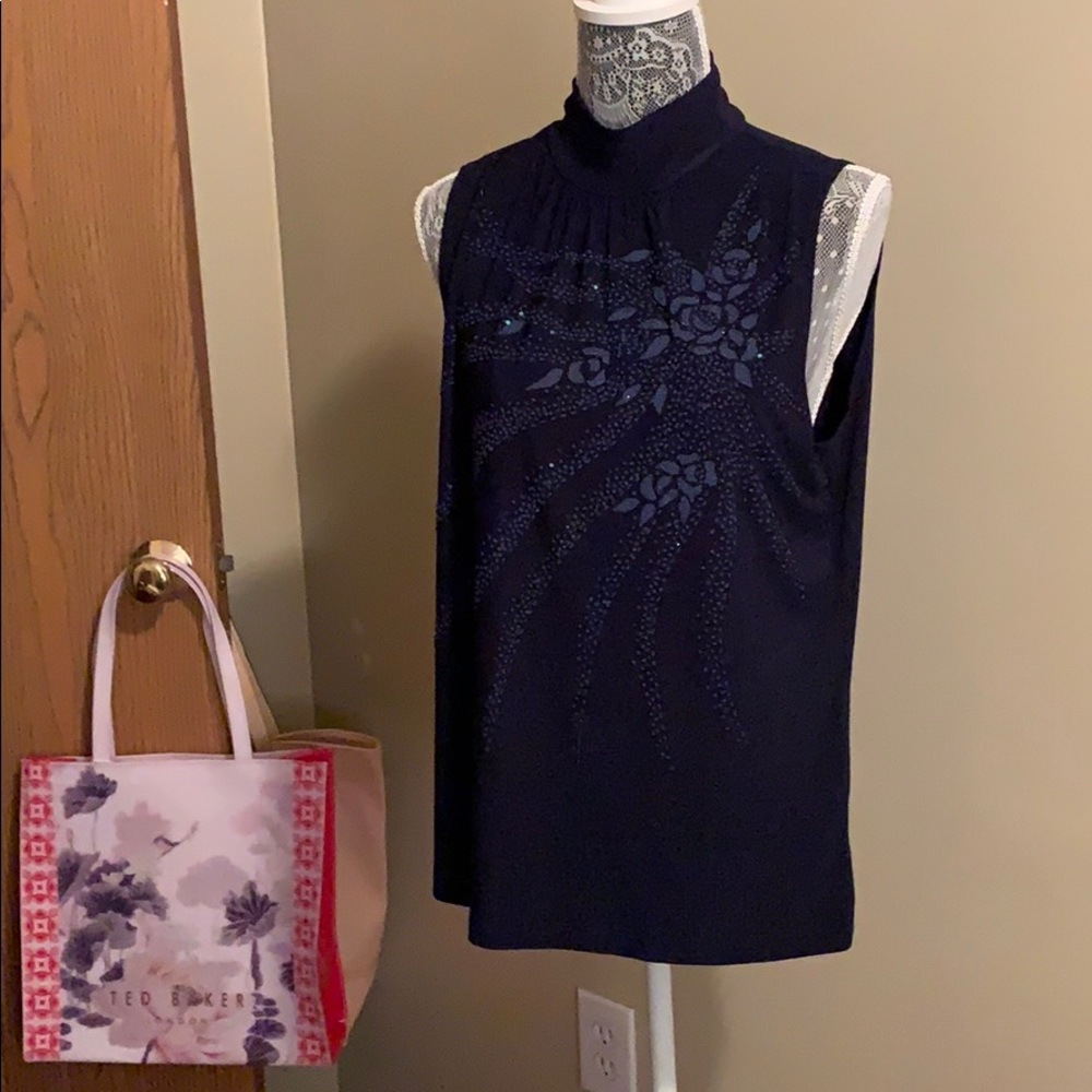 Beaded Shell Top - NBW